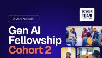 Bosun Tijani Foundation Gen AI Fellowship