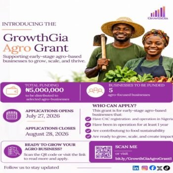 GrowthGia Agro Business Grant