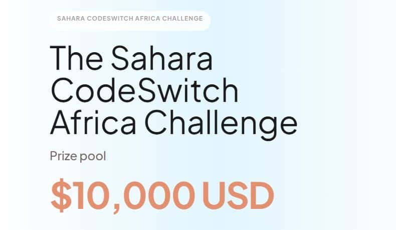 The Sahara CodeSwitch Africa Challenge