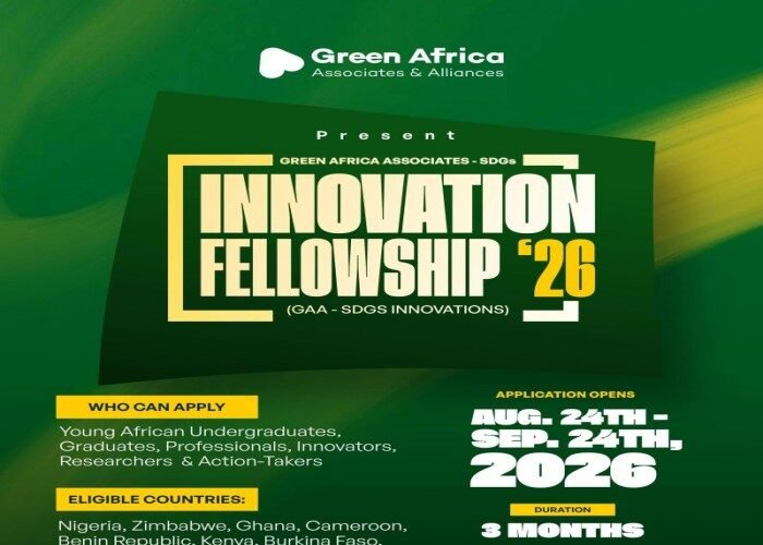 Green Africa Associates SDGs Innovation Fellowship