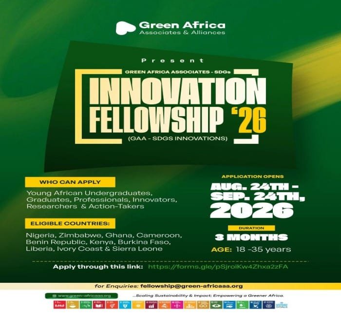 Green Africa Associates SDGs Innovation Fellowship