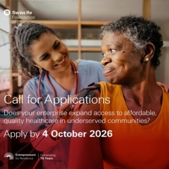 Swiss Re Foundation’s Entrepreneurs for Resilience (E4R)