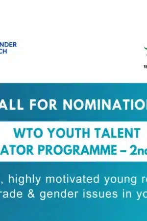 WTO Youth Talent Incubator Programme