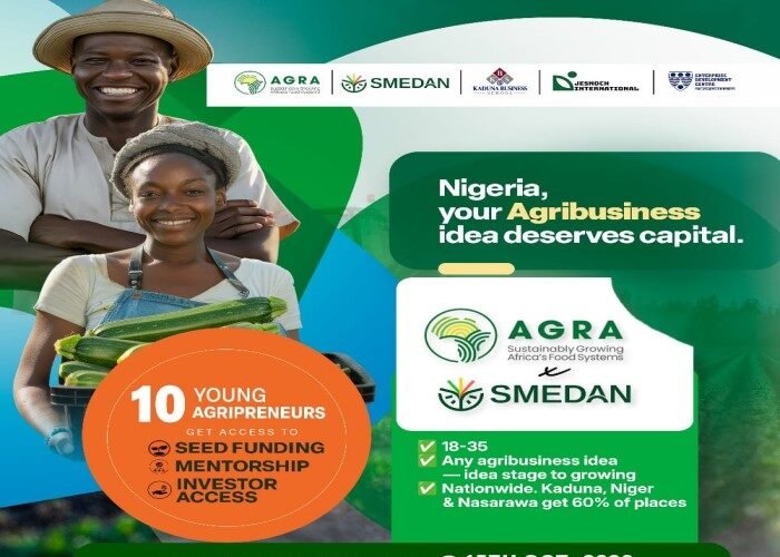 AGRA–SMEDAN Youth Agri-Innovation Contest