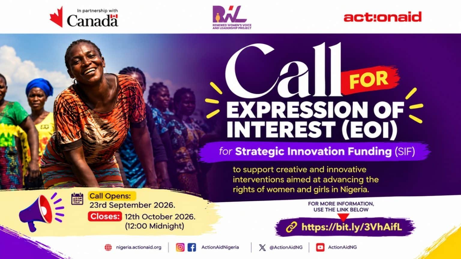 ActionAid Nigeria Strategic Innovation Fund