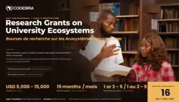 CODESRIA Research Grant