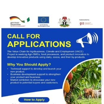 VACE Project Agribusiness Product Innovation Support